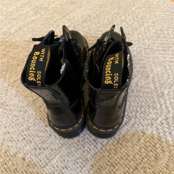 Dr Martens Platform Jadon Shiny Leathers - Picture 4 of 4
